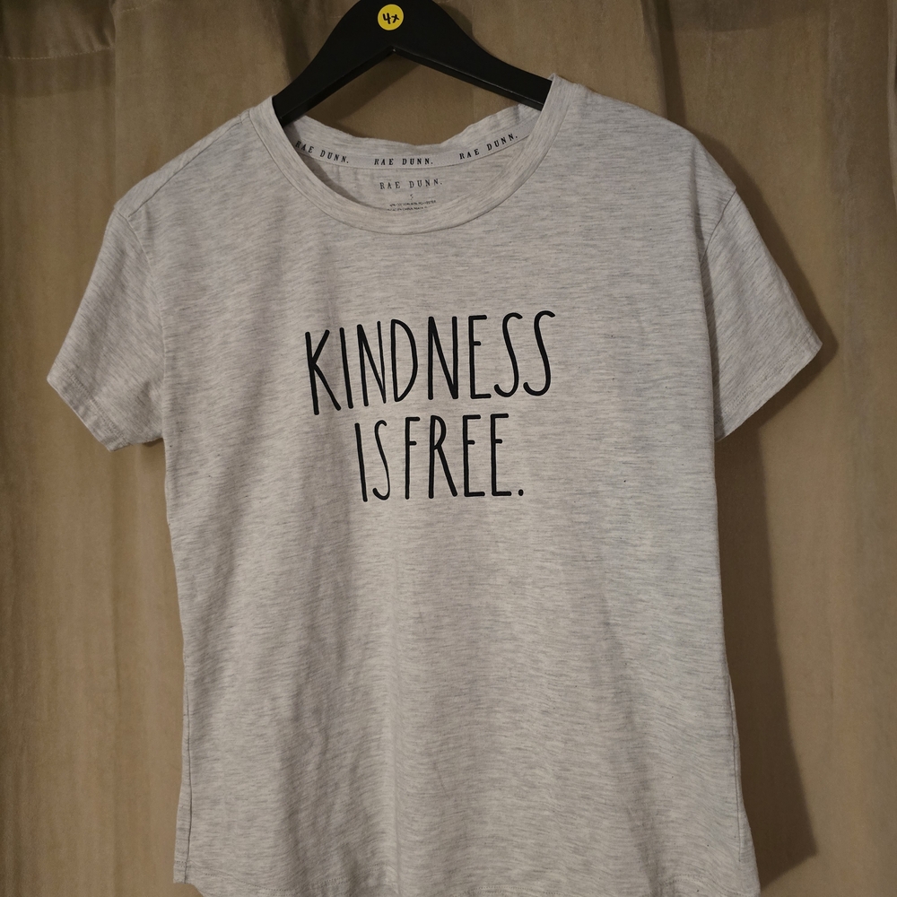 Rae Dunn Heather Gray Tee